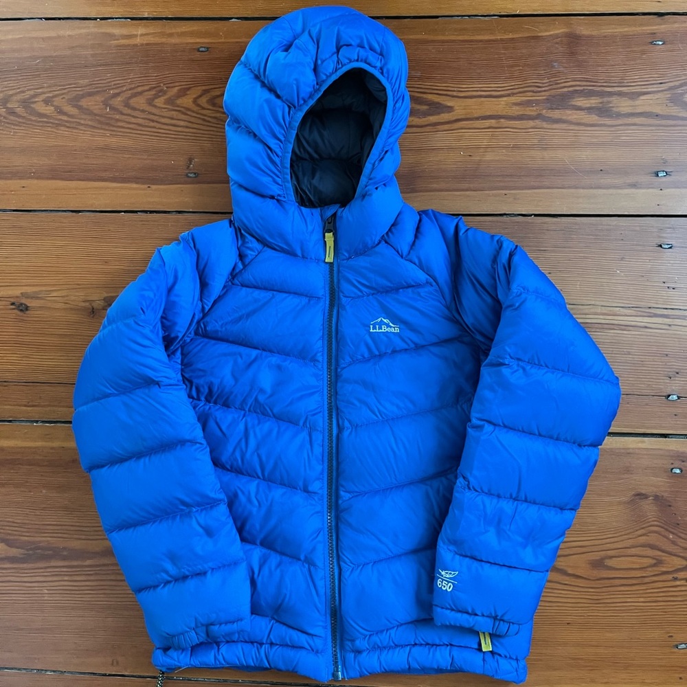 Kids’ LLBean 650 Ultralight Down Jacket, Size S(8)